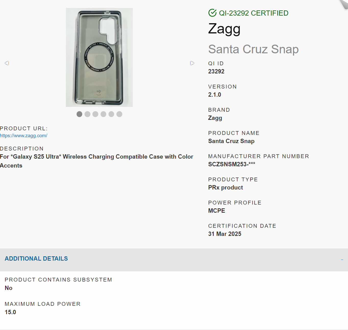 Zagg Launches 13 Qi2-Certified Wireless Charging Phone Cases for Samsung S25 Series-Chargerlab