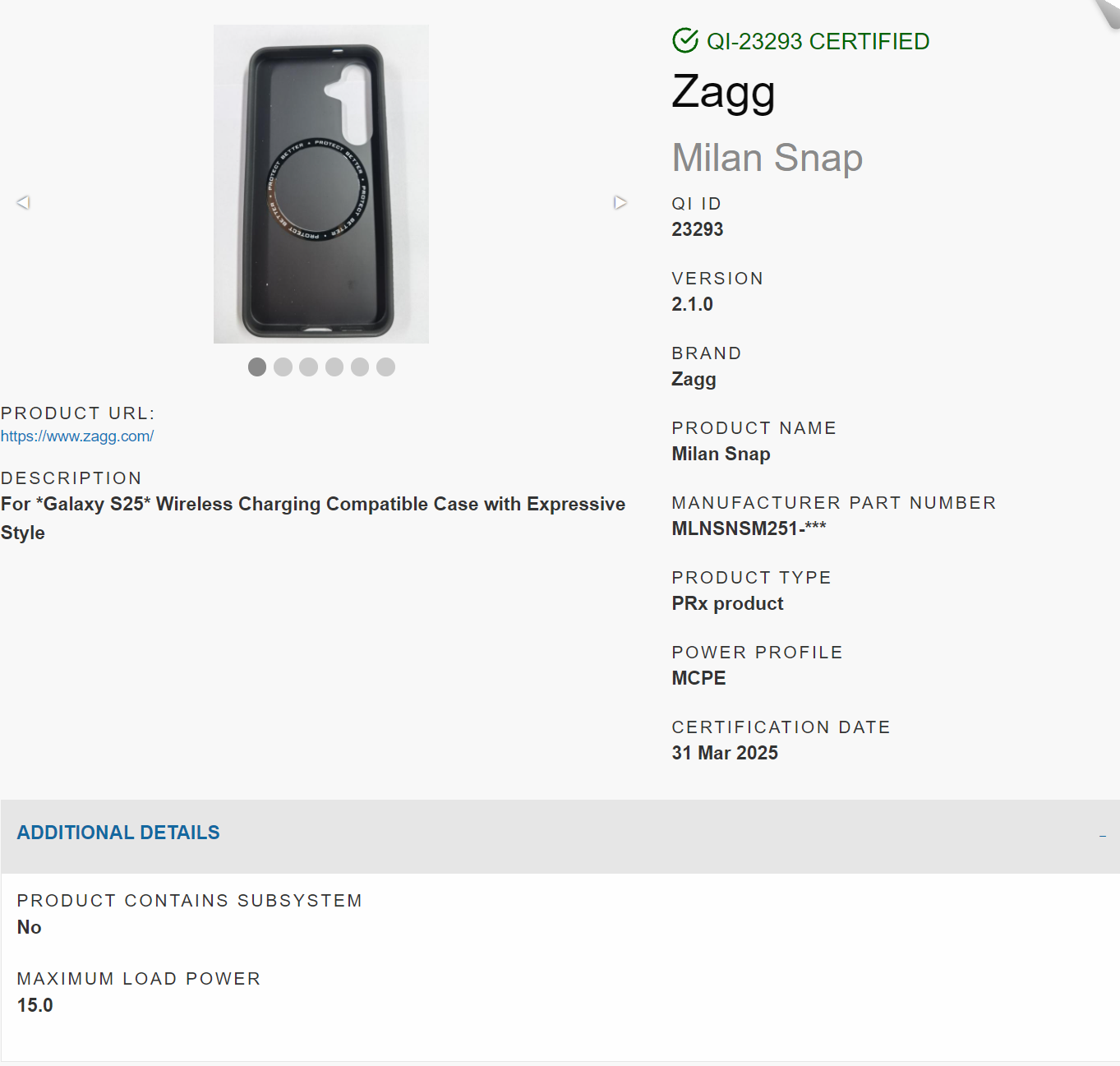 Zagg Launches 13 Qi2-Certified Wireless Charging Phone Cases for Samsung S25 Series-Chargerlab
