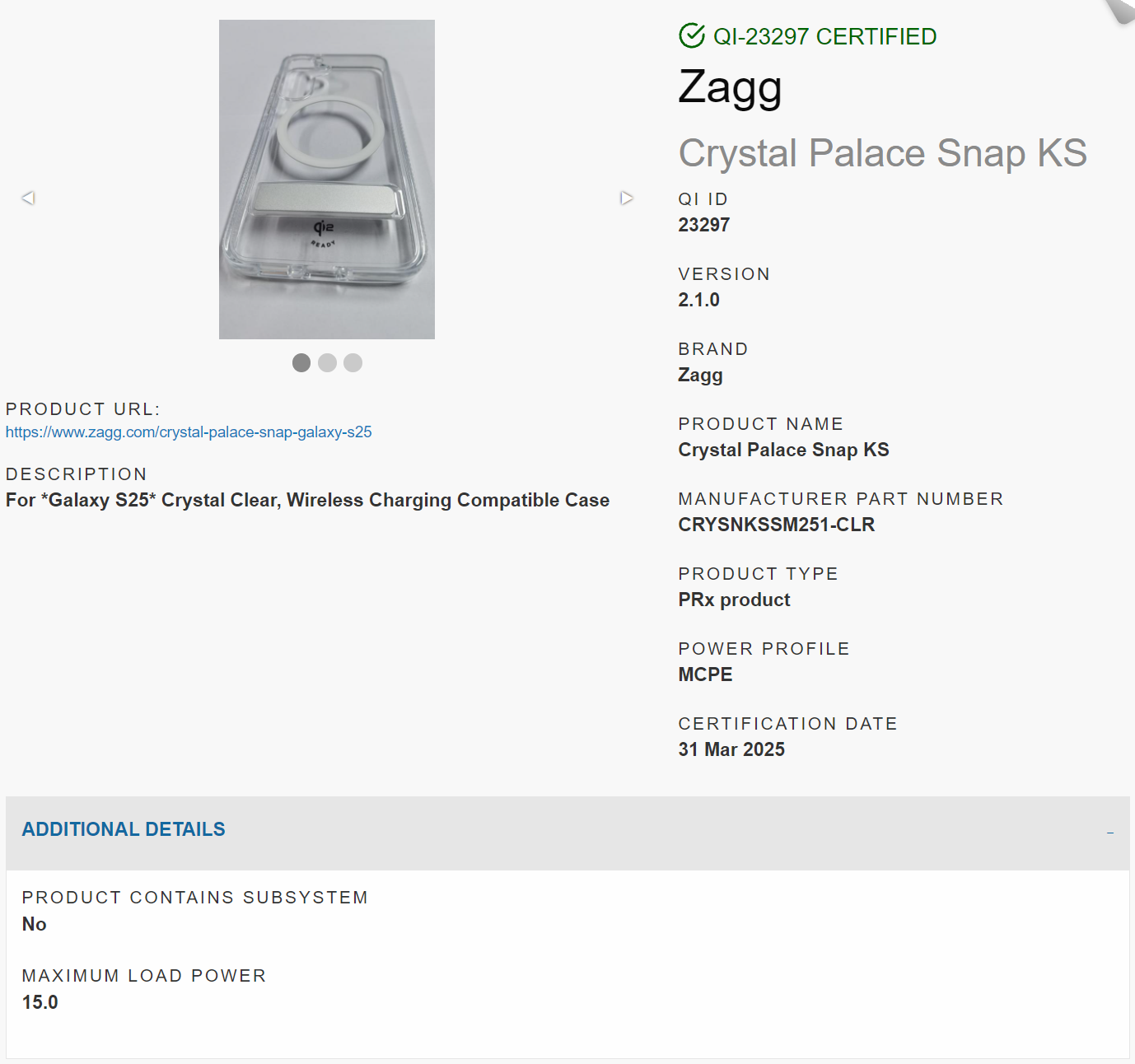 Zagg Launches 13 Qi2-Certified Wireless Charging Phone Cases for Samsung S25 Series-Chargerlab