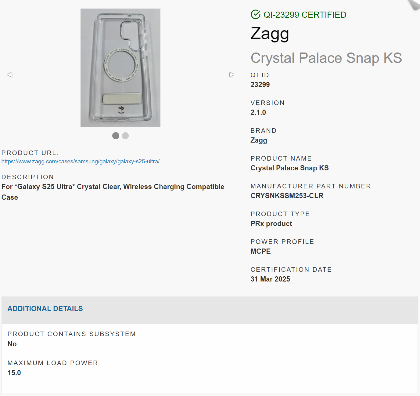 Zagg Launches 13 Qi2-Certified Wireless Charging Phone Cases for Samsung S25 Series-Chargerlab