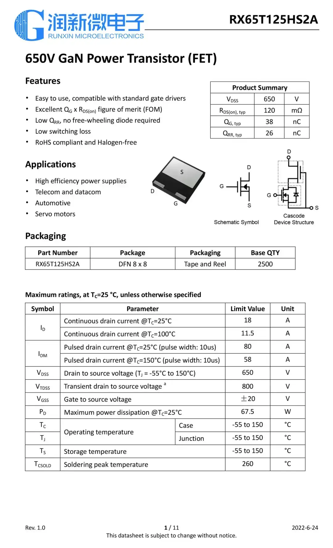 RUNXIN's GaN Chips Enter Philips Supply Chain-Chargerlab