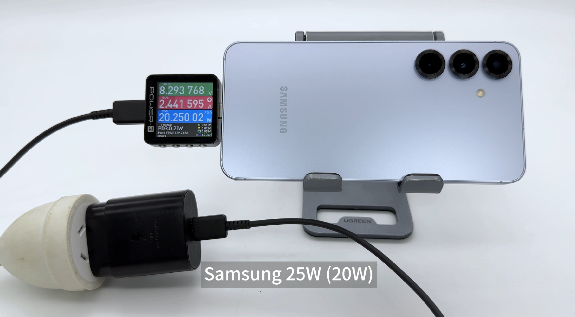 25W + 4000mAh | Charging Review of Samsung Galaxy S25-Chargerlab