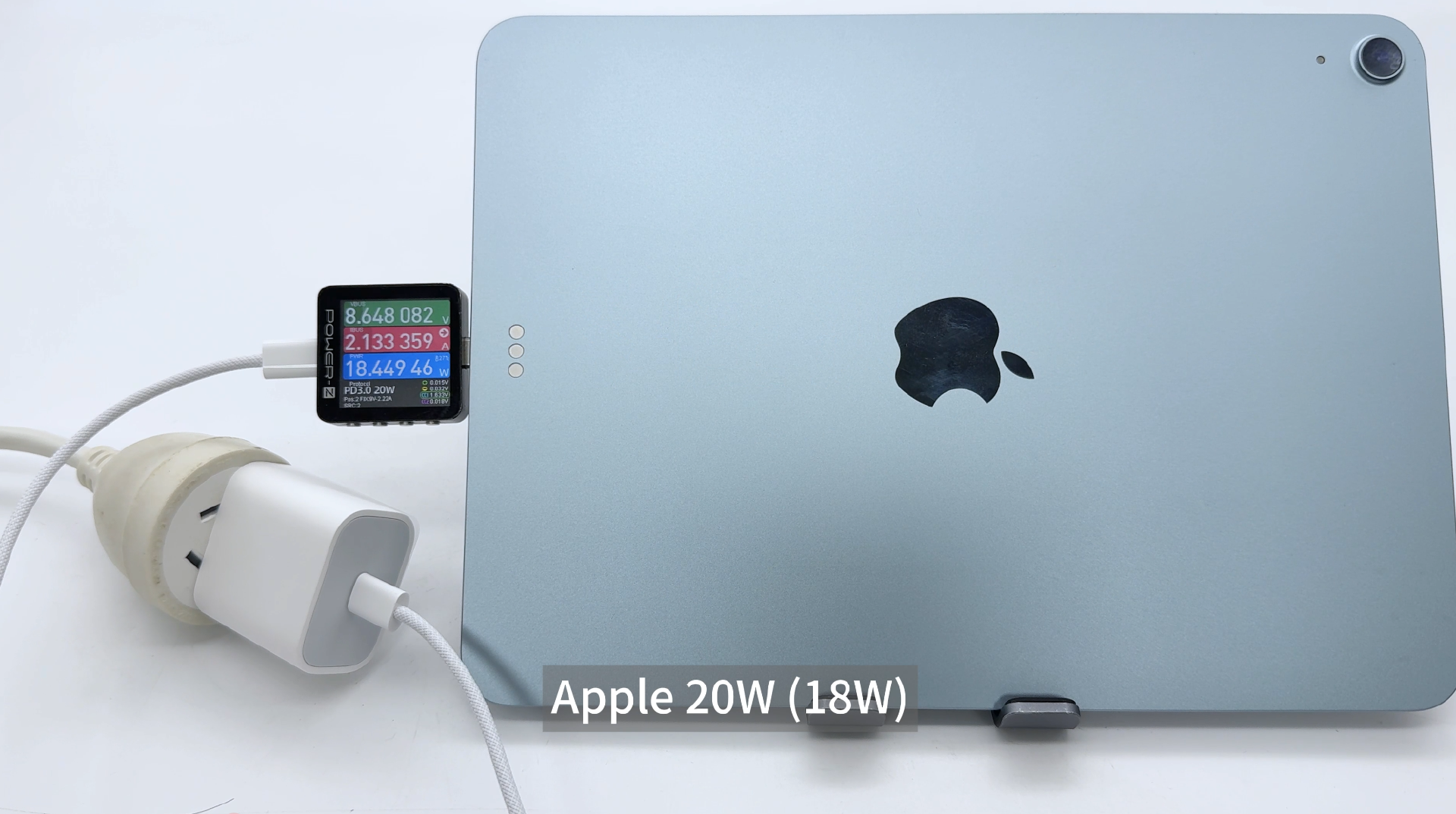 Charging Review of iPad Air M3-Chargerlab
