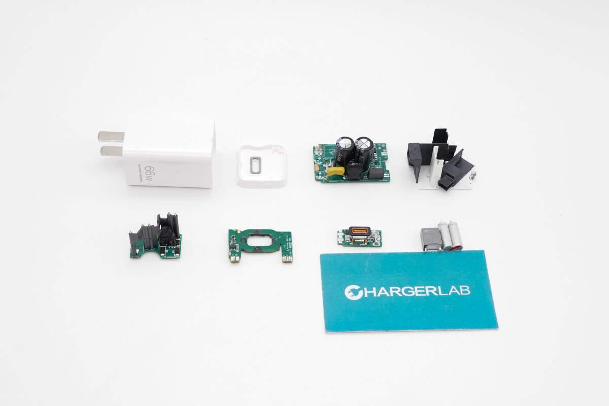 Teardown of Huawei Pura X Original 66W GaN Charger (HW-110600C05)-Chargerlab