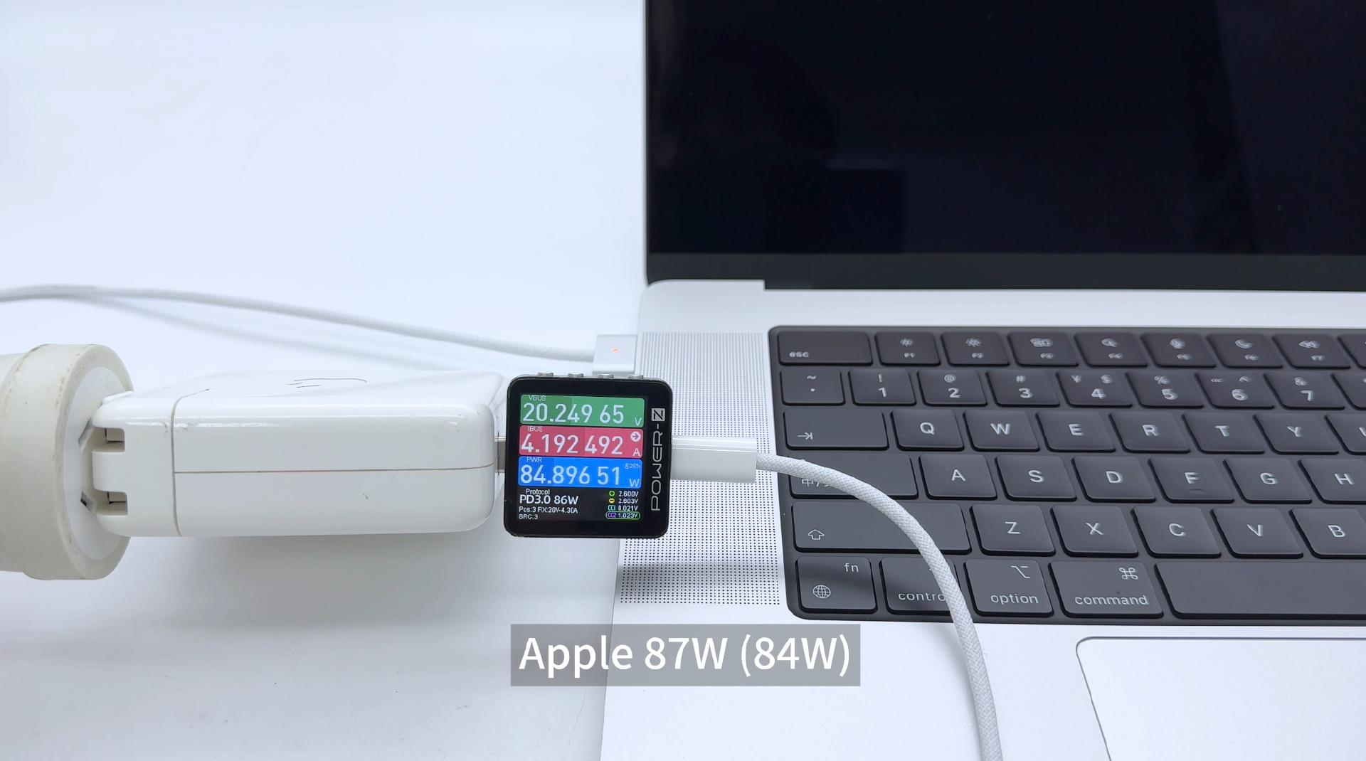 140W + 100Wh | Charging Review of MacBook Pro 16-inch M4 Pro-Chargerlab