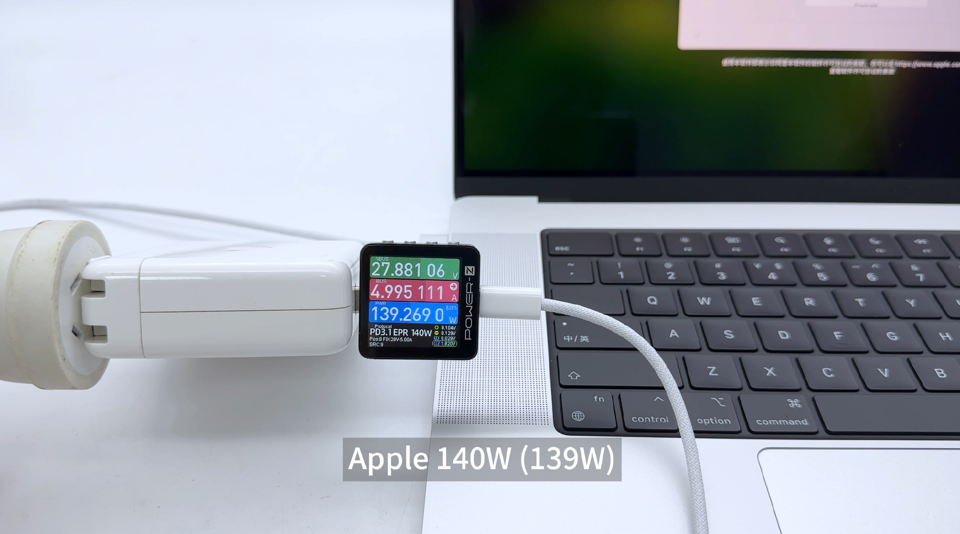 140W + 100Wh | Charging Review of MacBook Pro 16-inch M4 Pro-Chargerlab