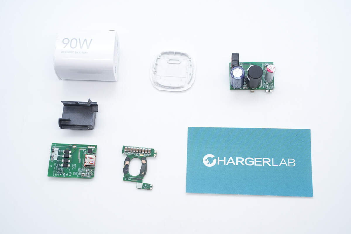 Teardown of Xiaomi 90W GaN Pudding Charger (MDY-18-EU)-Chargerlab
