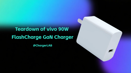 Teardown of vivo 90W FlashCharge GaN Charger