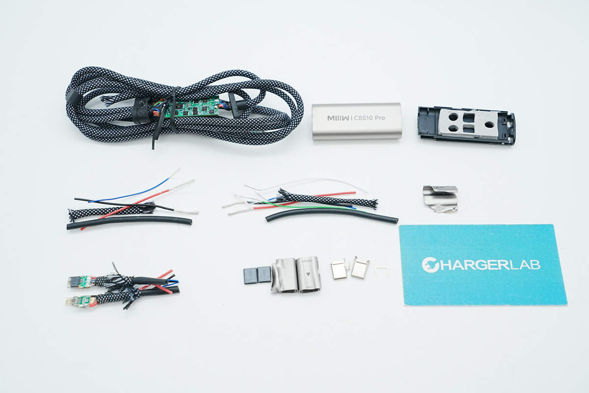 Teardown of MIIIW CB510 Pro 100W Two-in-One Supercharging Cable (iCB1013Y)-Chargerlab