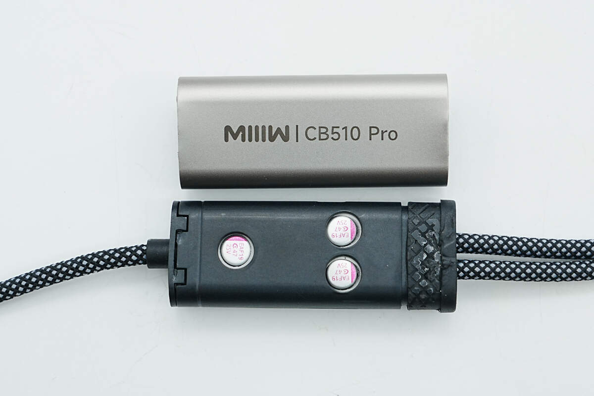 Teardown of MIIIW CB510 Pro 100W Two-in-One Supercharging Cable (iCB1013Y)-Chargerlab