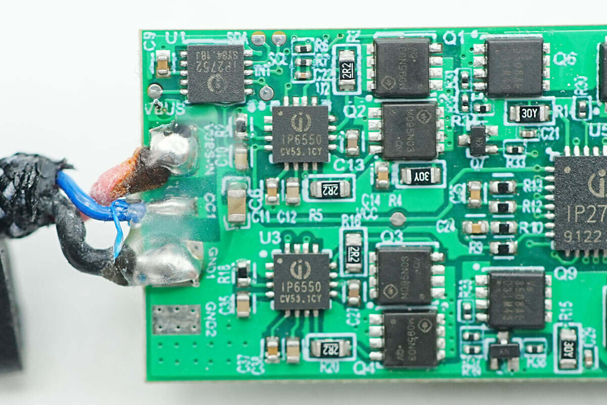 Teardown of MIIIW CB510 Pro 100W Two-in-One Supercharging Cable (iCB1013Y)-Chargerlab