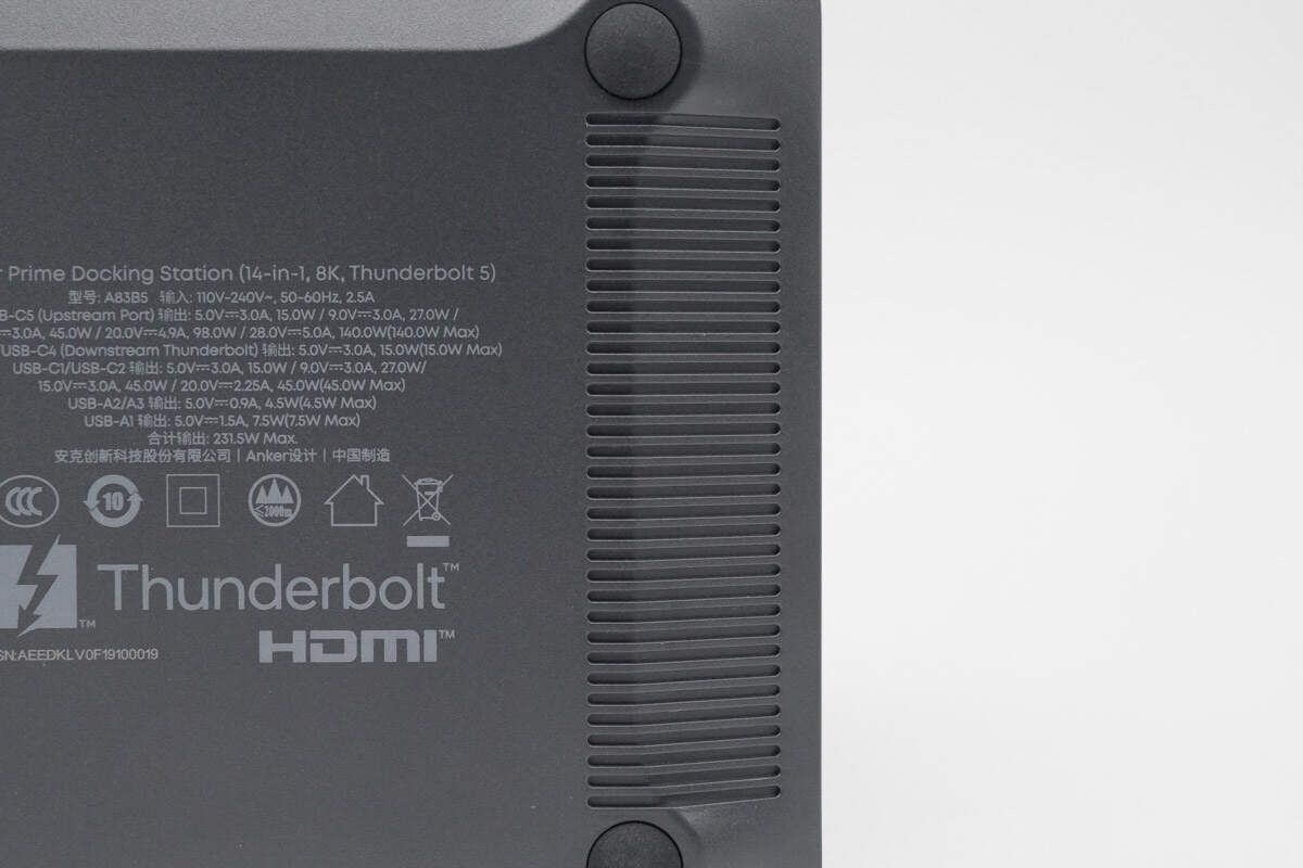Teardown of Anker Prime Thunderbolt 5 Dock (14-in-1, 8K) (A83B5)-Chargerlab