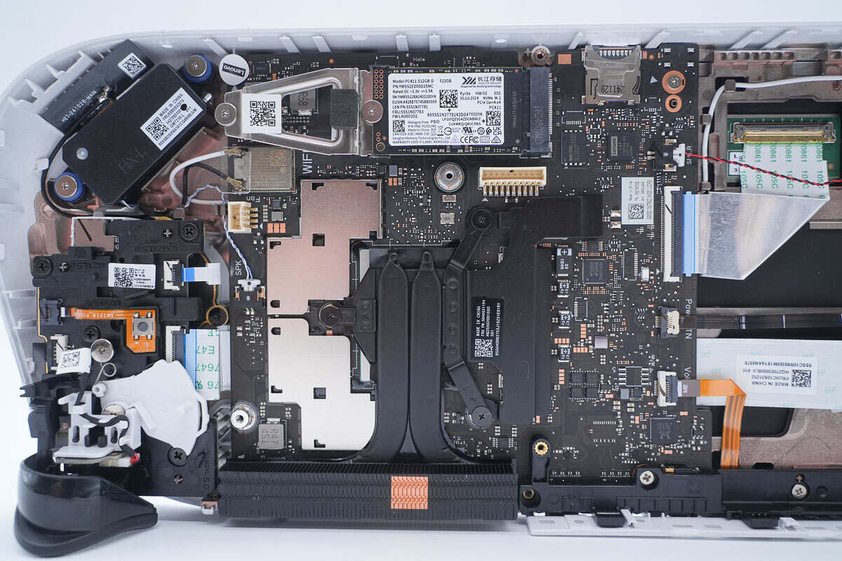 Teardown of Lenovo Legion Go S Gaming Console-Chargerlab