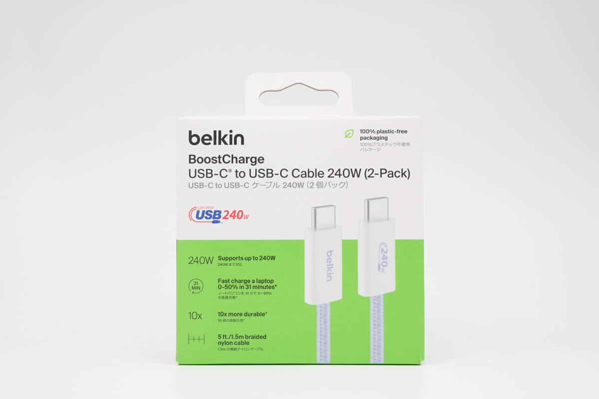 Teardown of Belkin 240W Dual USB-C Braided Cable-Chargerlab