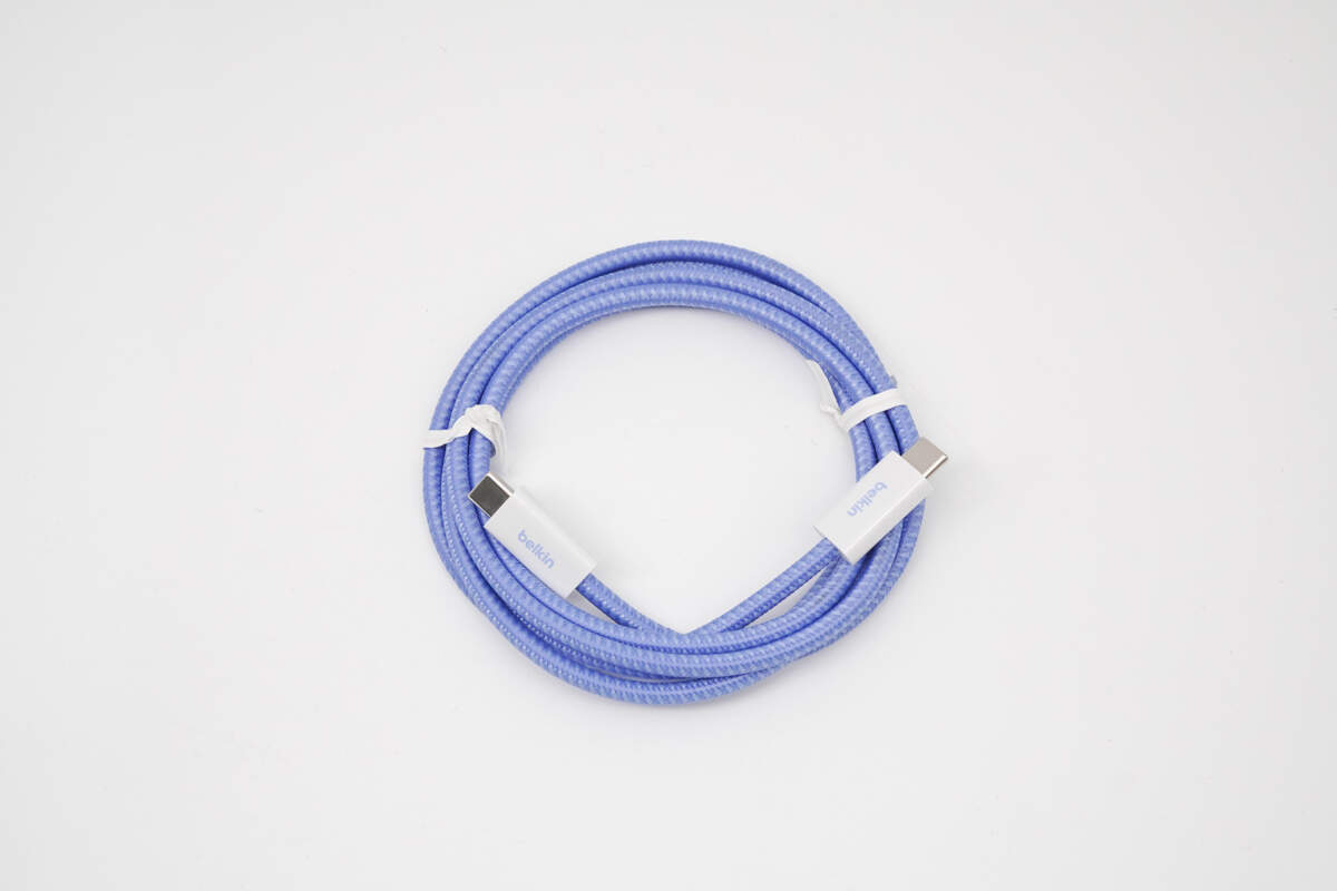 Teardown of Belkin 240W Dual USB-C Braided Cable-Chargerlab