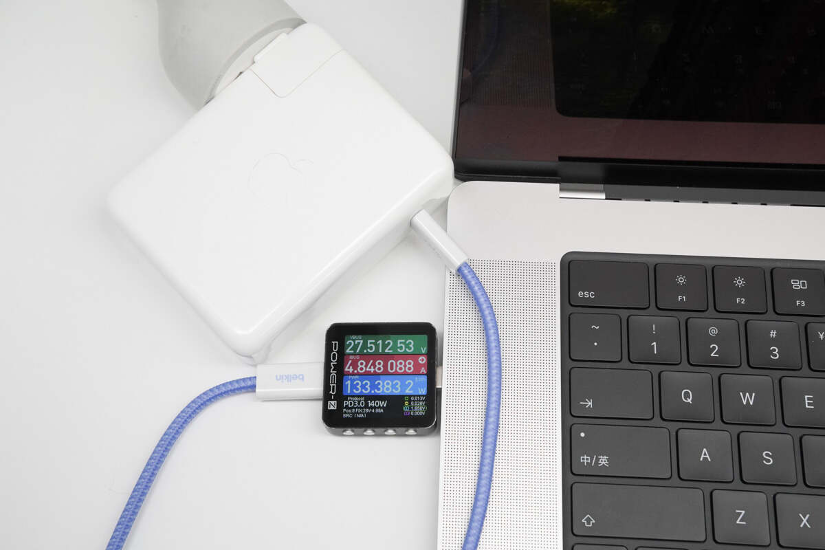 Teardown of Belkin 240W Dual USB-C Braided Cable-Chargerlab