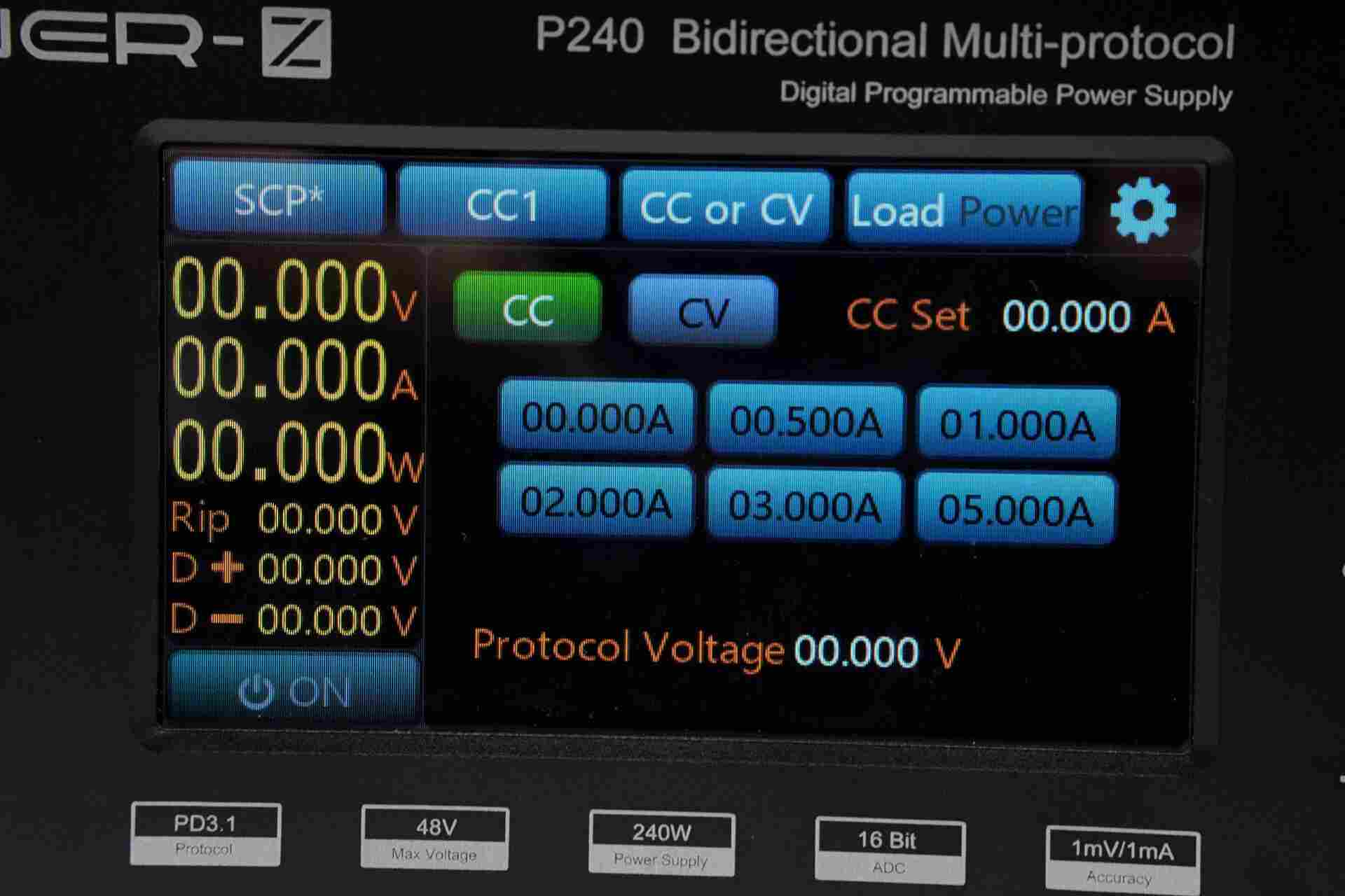 V1.70 | The New Software Version of POWER-Z P240-Chargerlab