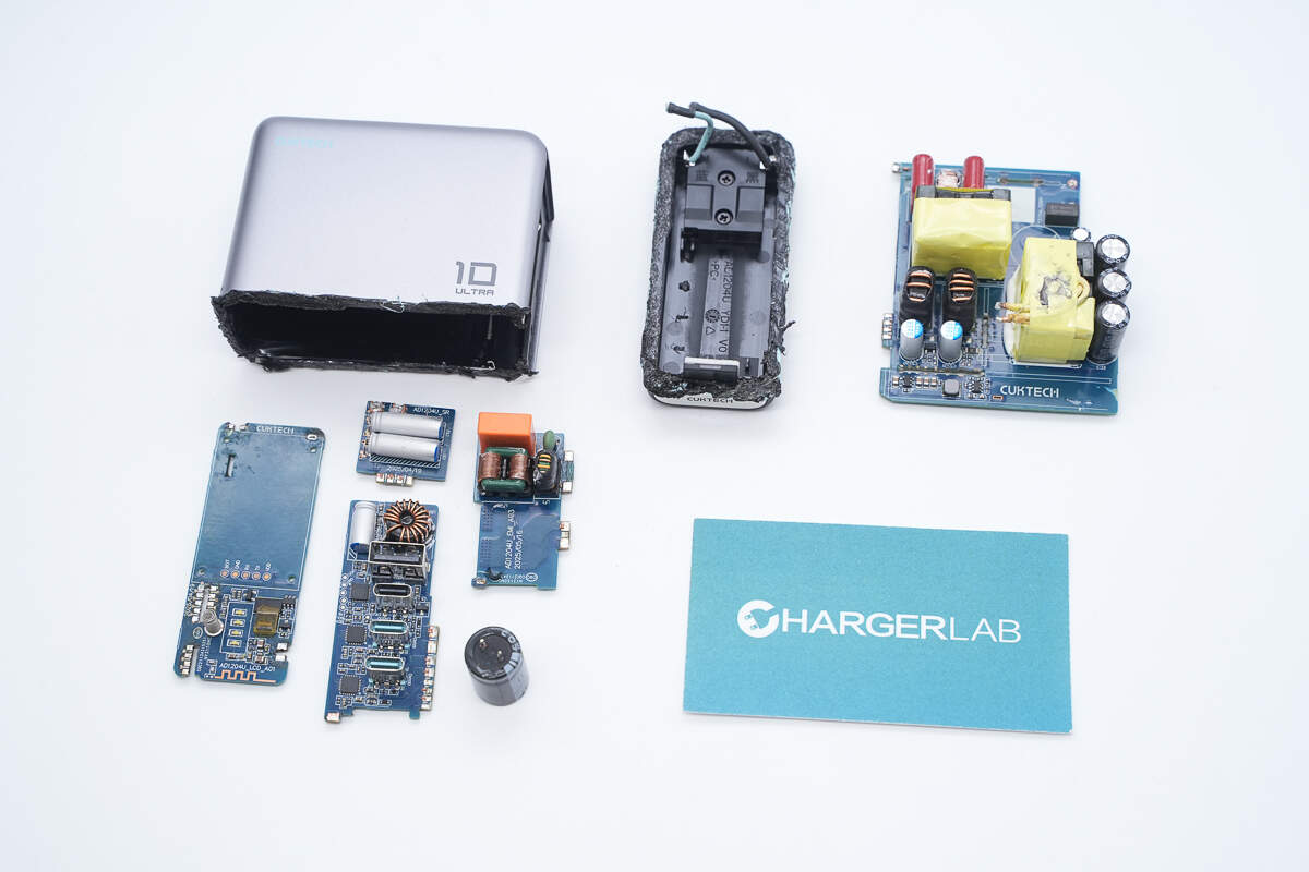 Teardown of CUKTECH 10 GaN Charger Ultra (AD1204U)-Chargerlab