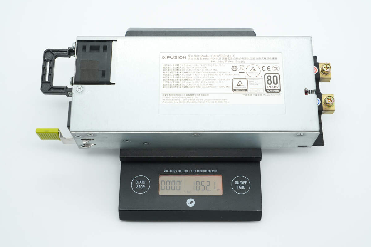 Teardown of xFusion’s FusionWatt 2000W Platinum Server Power Supply-Chargerlab