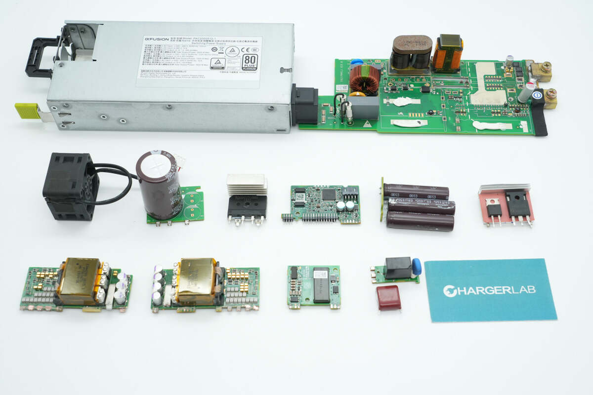 Teardown of xFusion’s FusionWatt 2000W Platinum Server Power Supply-Chargerlab