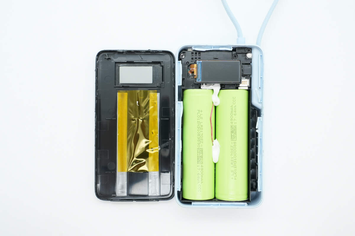Teardown of Xiaomi 10000mAh 45W Power Bank with Built-in Cable and Digital Display (NPB1045)-Chargerlab