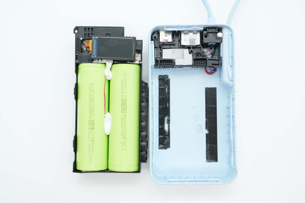 Teardown of Xiaomi 10000mAh 45W Power Bank with Built-in Cable and Digital Display (NPB1045)-Chargerlab