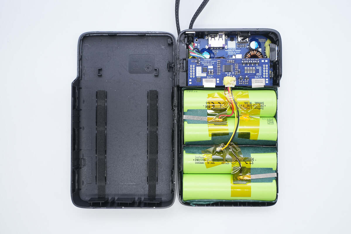 Teardown of UGREEN 67W 20000mAh Power Bank (PB550)-Chargerlab