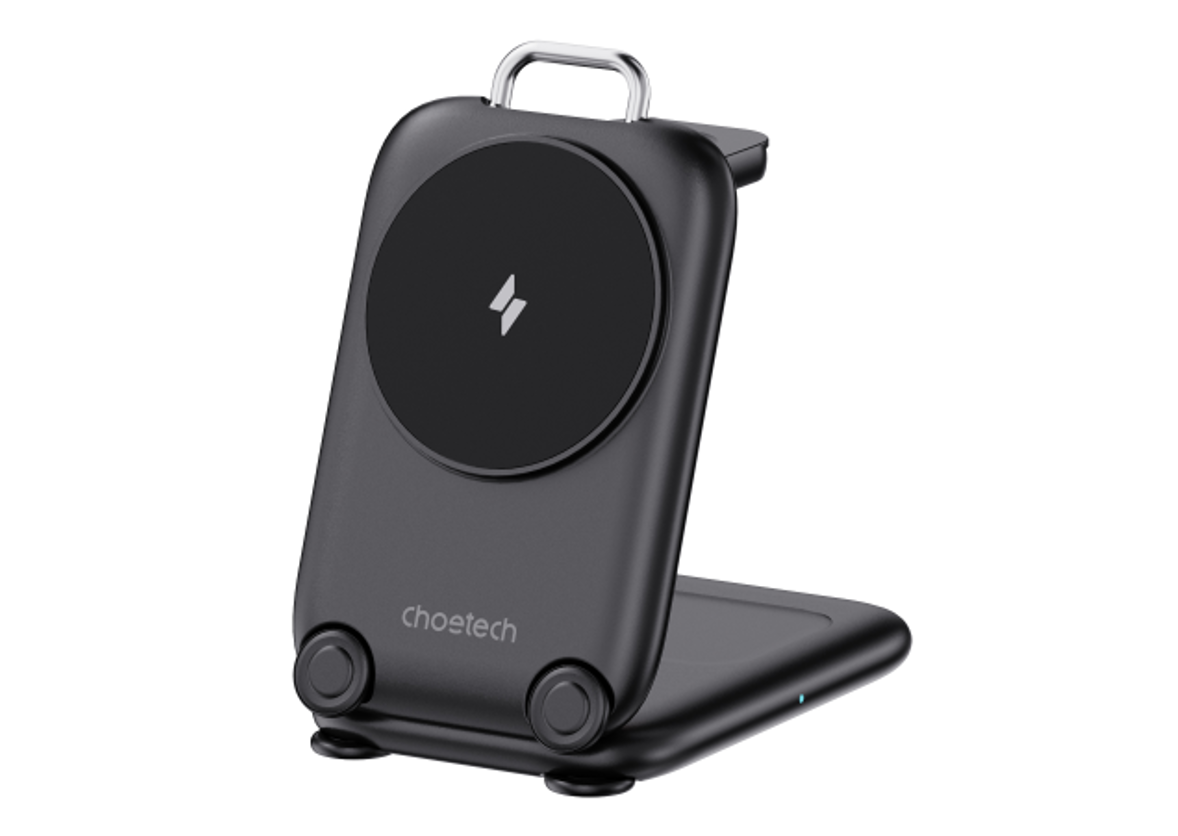 CHOETECH Introduces T816-F Three-in-One Foldable Magnetic Wireless AC Adapter with Unique Luggage Design-Chargerlab