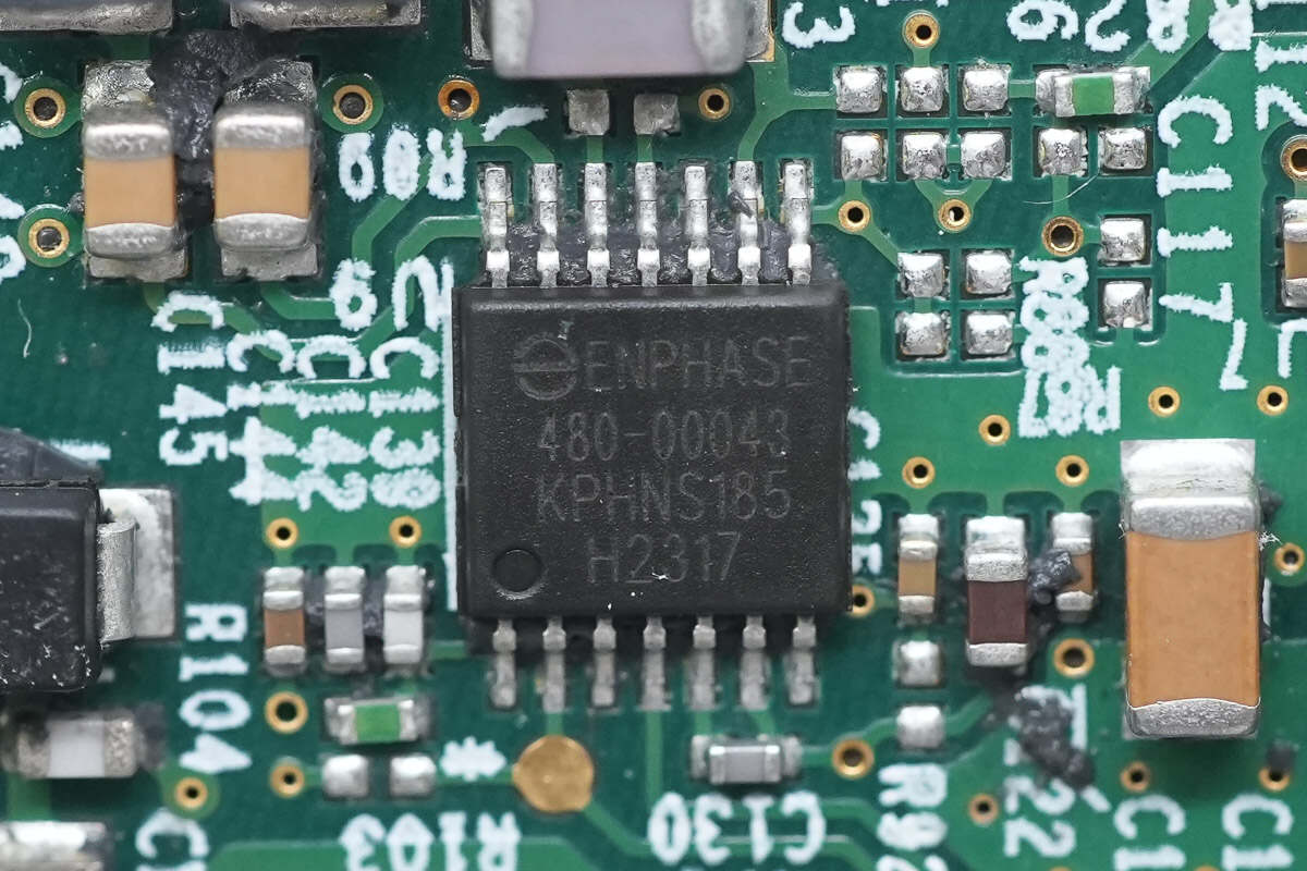 Teardown of Enphase IQ8P 480W Microinverter (IQ8P-72-2-INT)-Chargerlab