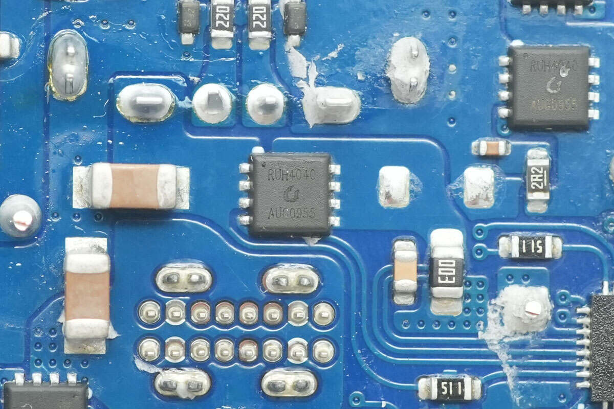 Teardown of UGREEN Nexode 65W Charger with Retractable USB-C Cable (X605)-Chargerlab