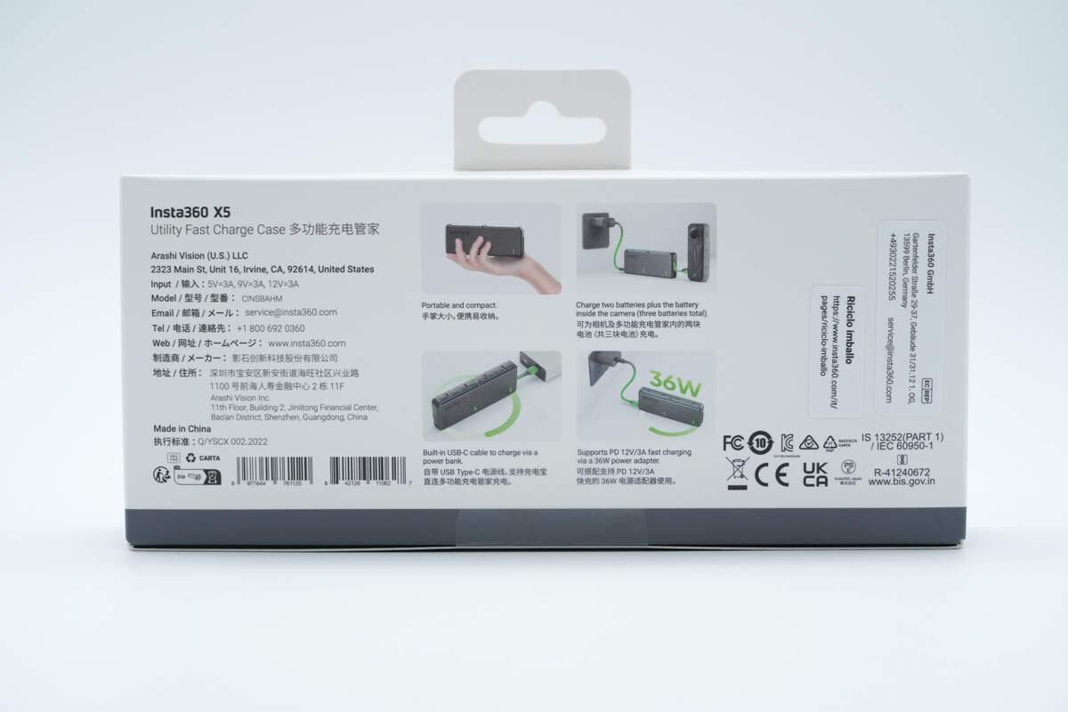 Teardown of Insta360 X5 Utility Fast Charge Case (CINSBAHM)-Chargerlab