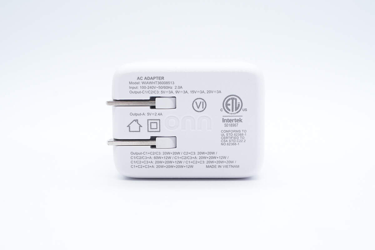 Teardown of Walmart Onn. 72W Multi-Port GaN Wall Charger (WIAWHT36008513)-Chargerlab