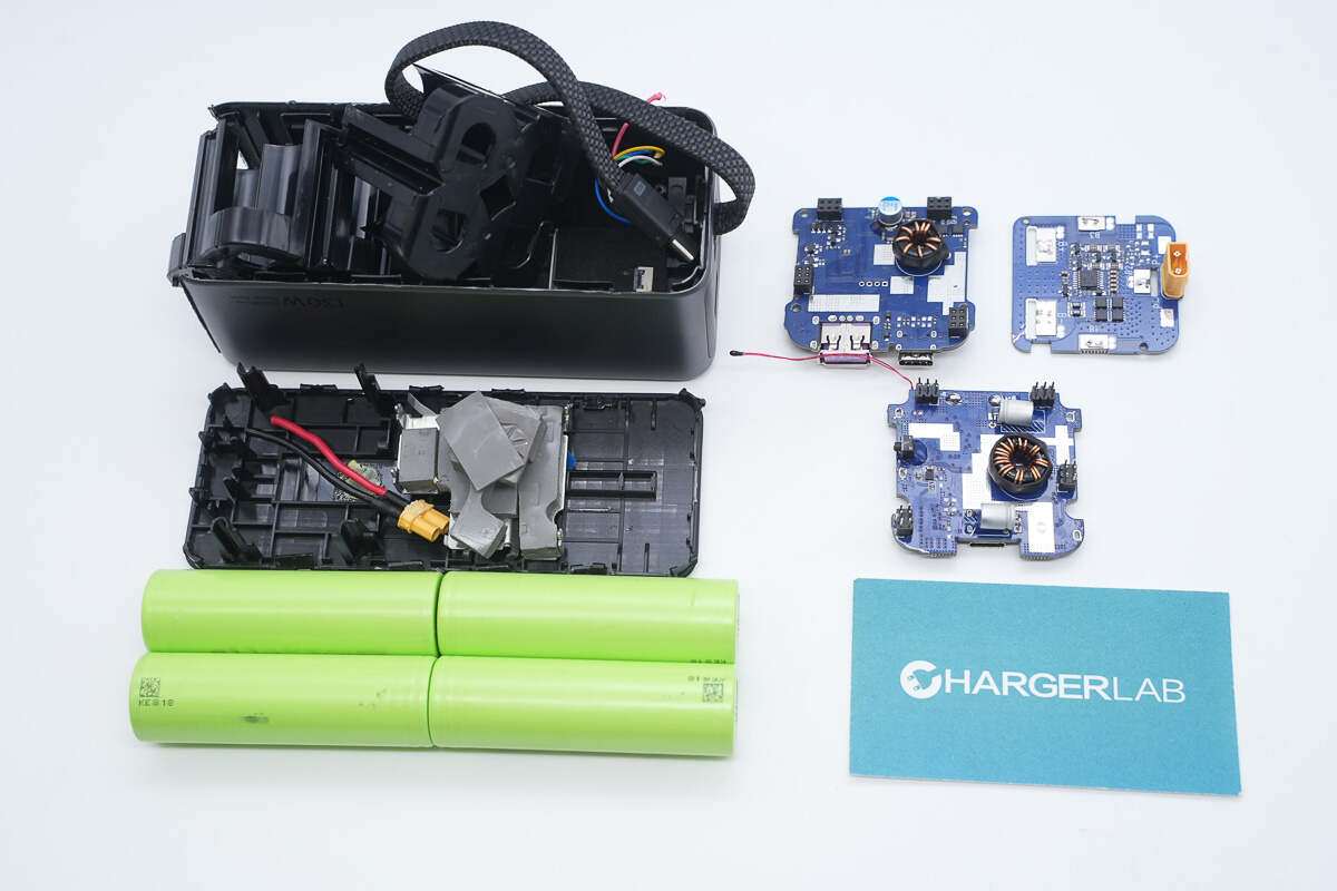 Teardown of UGREEN Nexode 20000mAh 130W Power Bank with Built-in USB-C Cable (PB723)-Chargerlab