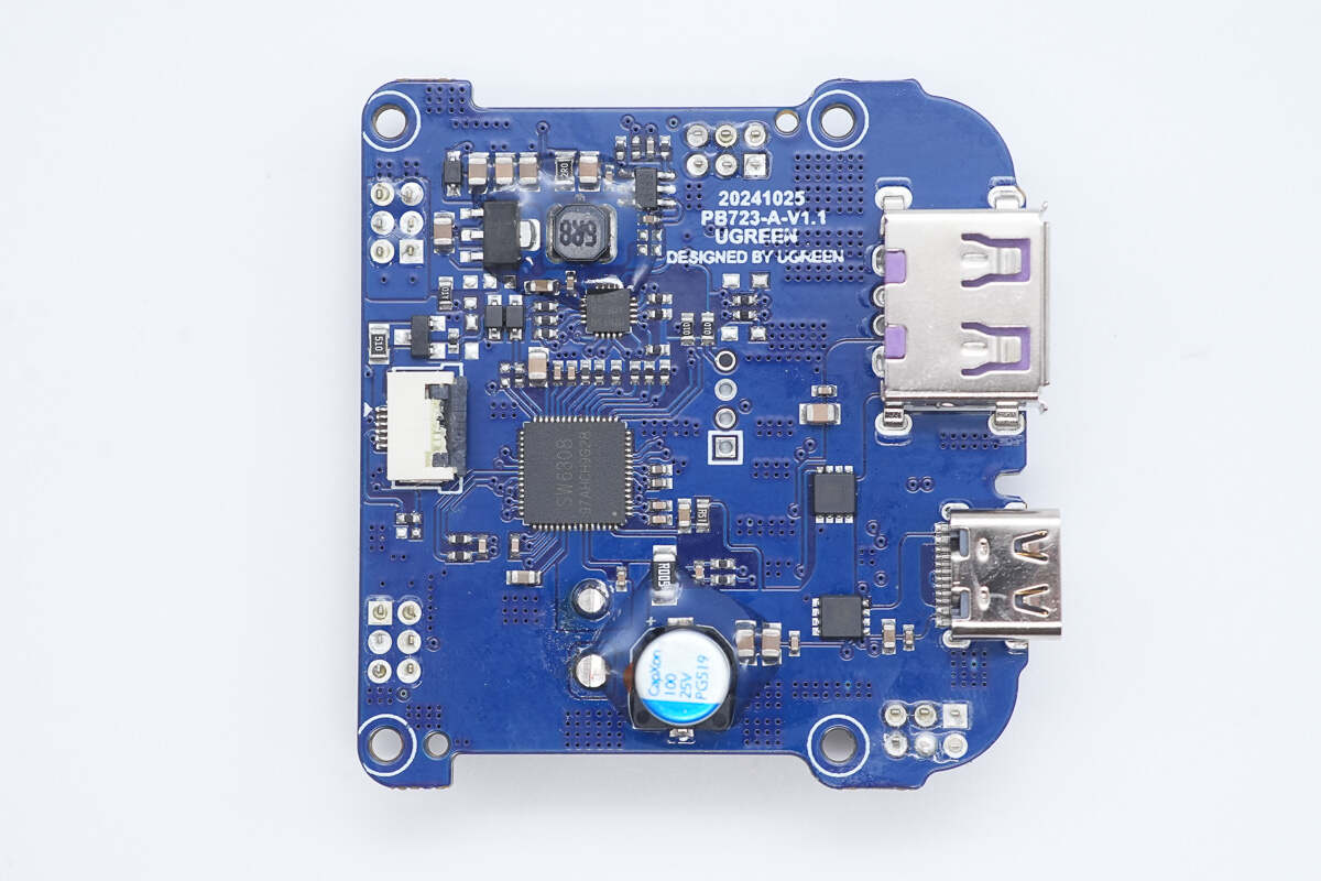 Teardown of UGREEN Nexode 20000mAh 130W Power Bank with Built-in USB-C Cable (PB723)-Chargerlab