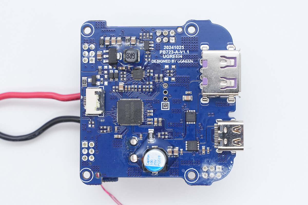 Teardown of UGREEN Nexode 20000mAh 130W Power Bank with Built-in USB-C Cable (PB723)-Chargerlab