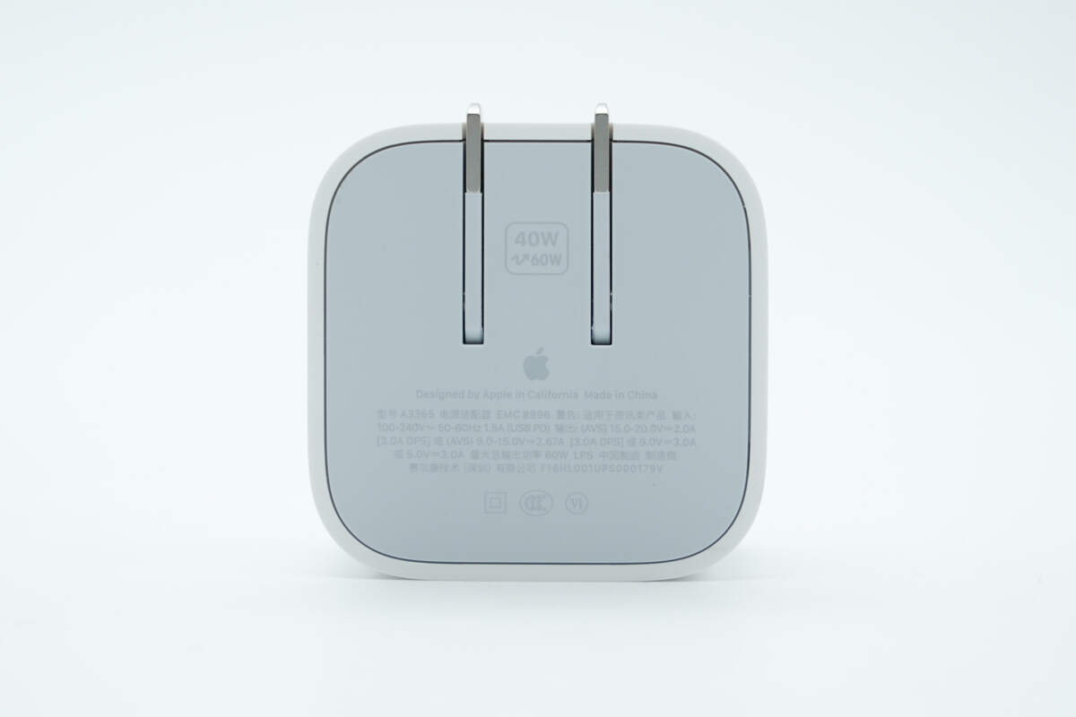 Teardown of Apple 40W Dynamic Power Adapter with 60W Max (A3365)-Chargerlab