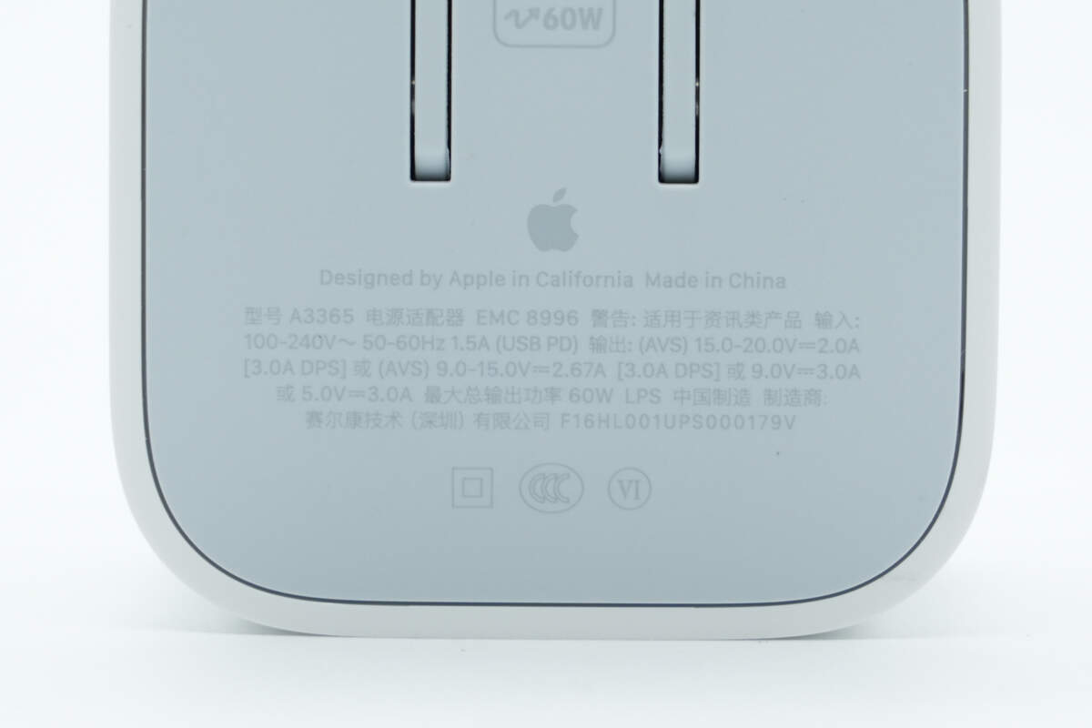 Teardown of Apple 40W Dynamic Power Adapter with 60W Max (A3365)-Chargerlab