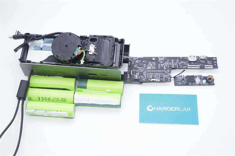 Teardown of EcoFlow RAPID 170W 25,000mAh Power Bank with Built-in Cable (EF-HB-001)-Chargerlab
