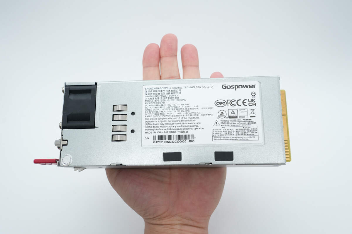 Teardown of Gospower 1300W DC Server Power Supply (G1232-1300WND)-Chargerlab