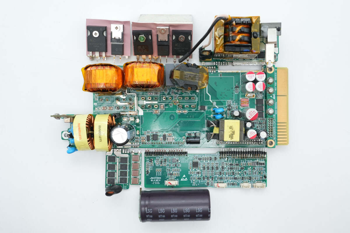Teardown of Gospower 1300W DC Server Power Supply (G1232-1300WND)-Chargerlab