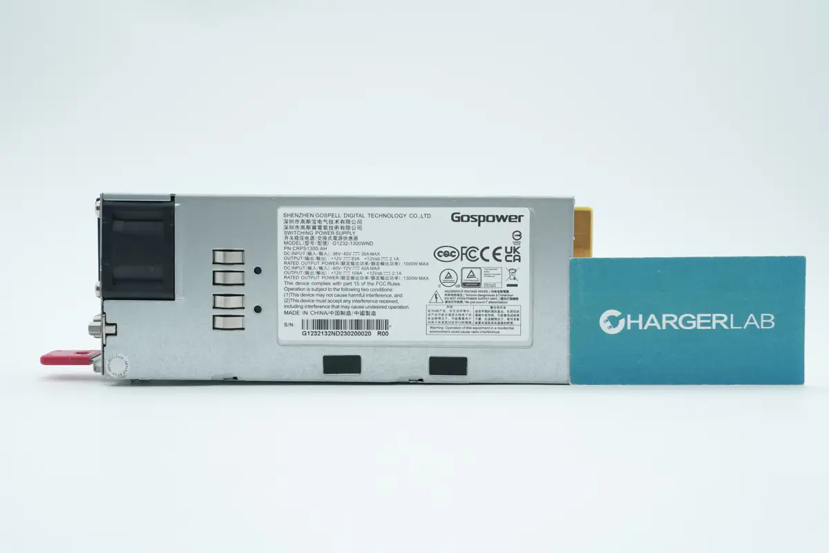 Teardown of Gospower 1300W DC Server Power Supply (G1232-1300WND)-Chargerlab
