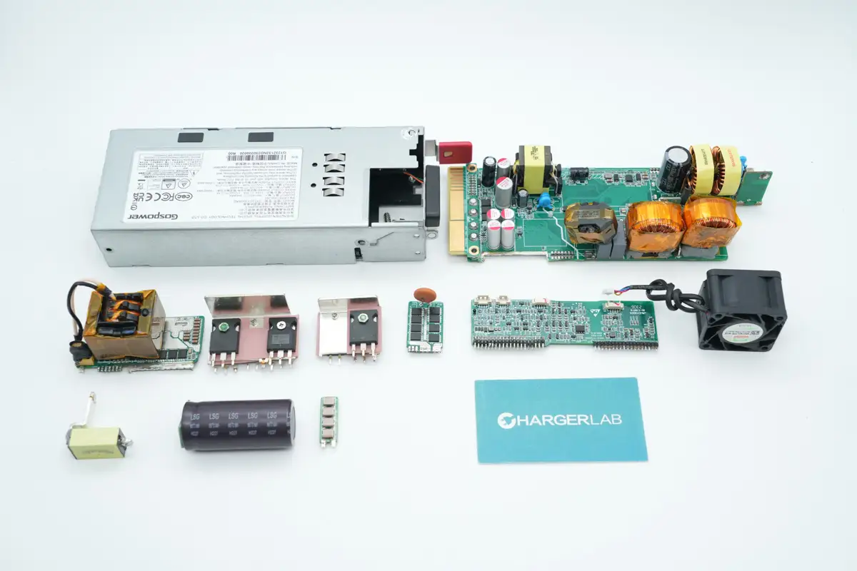 Teardown of Gospower 1300W DC Server Power Supply (G1232-1300WND)-Chargerlab