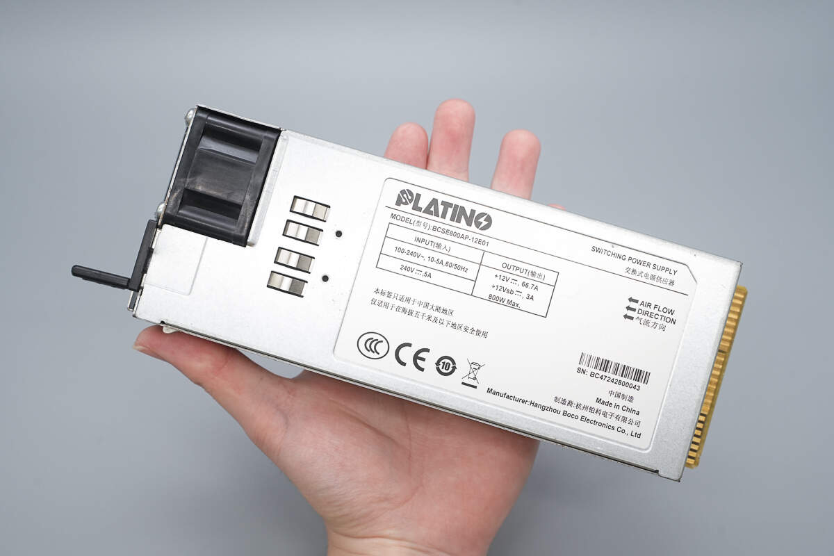 Teardown of Boco Electronics 800W SiC Server Power Supply (BCSE800AP-12E01)-Chargerlab