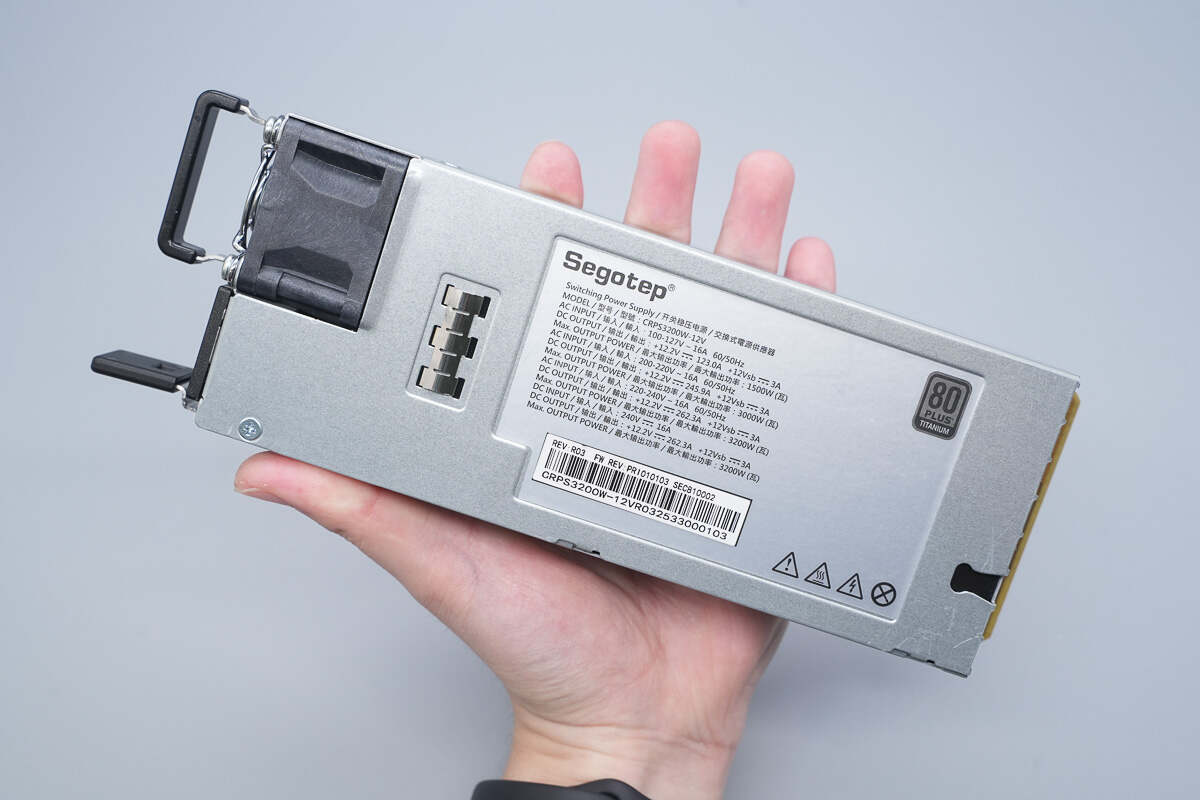 Teardown of Segotep 3200W Titanium-Rated SiC Digital Server Power Supply (CRPS3200W-12V)-Chargerlab