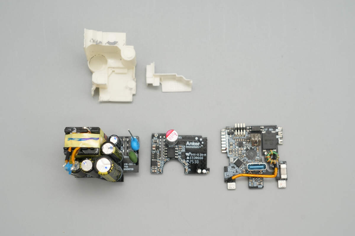 Teardown of Anker Nano 45W GaN Charger with Display (A121D)-Chargerlab