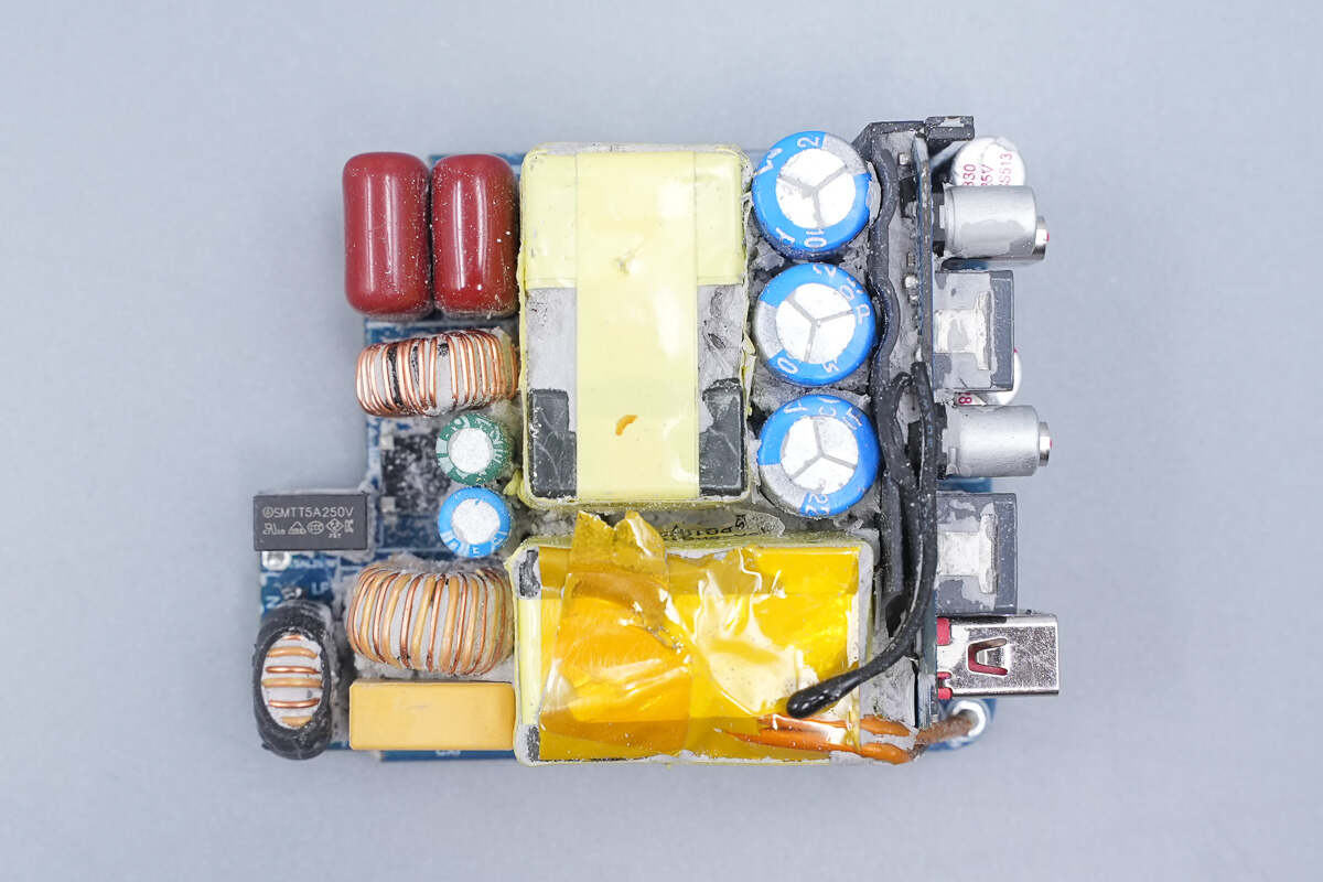 Teardown of ASUS Adol 100W GaN Quick Charger (ADOL AC100-050A)-Chargerlab