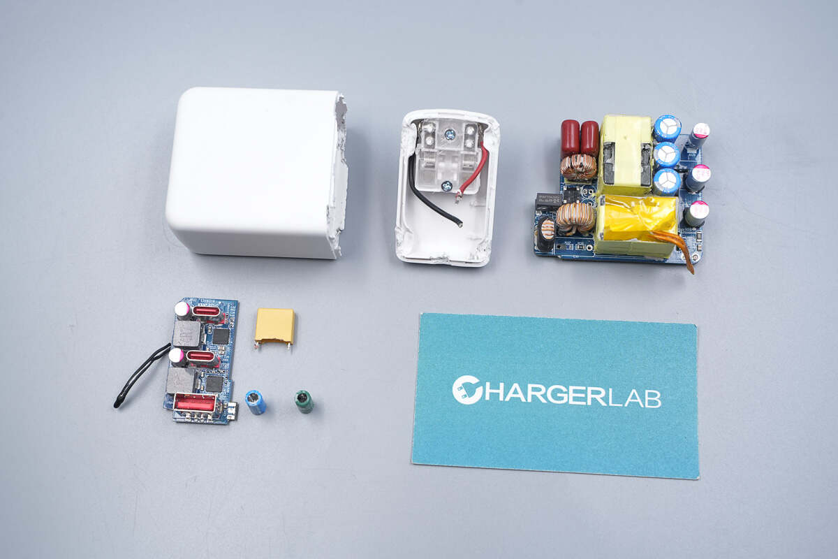 Teardown of ASUS Adol 100W GaN Quick Charger (ADOL AC100-050A)-Chargerlab
