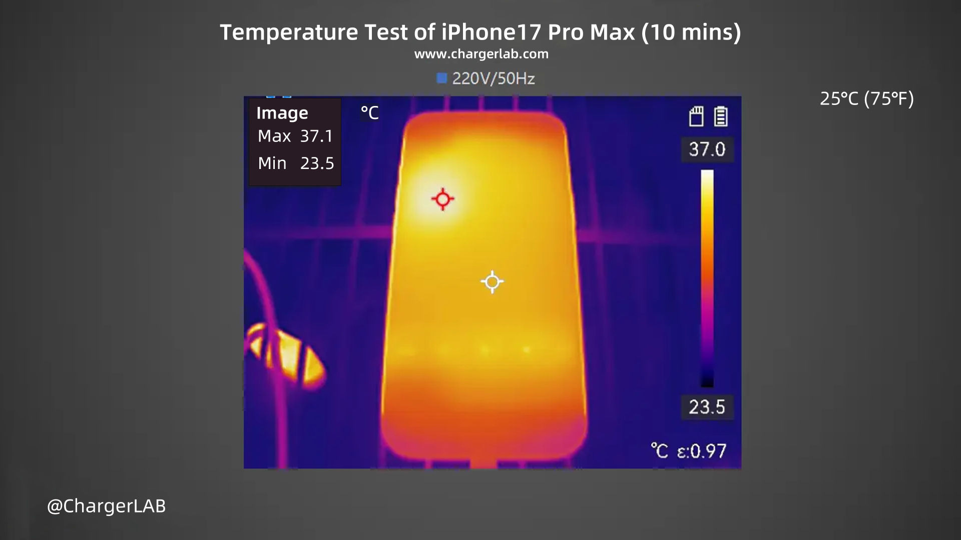 Charging Review of iPhone 17 Pro Max-Chargerlab