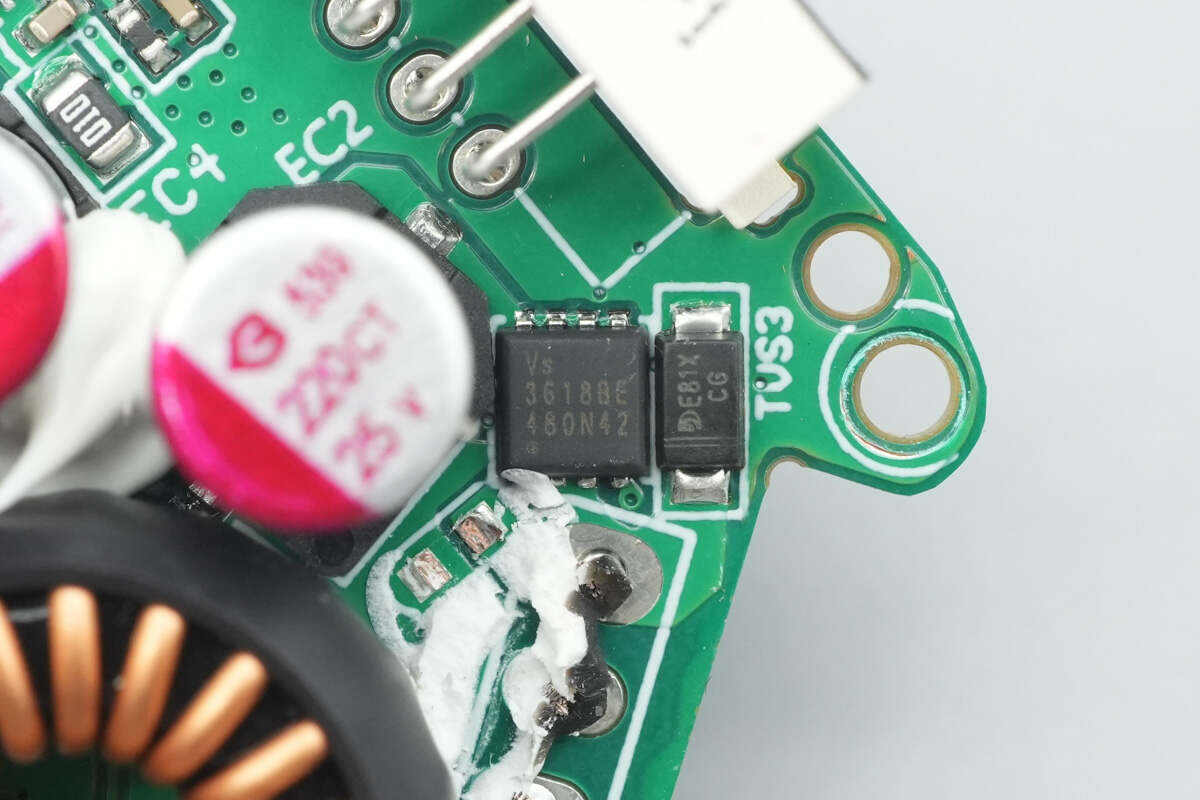 Teardown of CUKTECH 10 100W Car Charger with Retractable Cable (CC903P)-Chargerlab