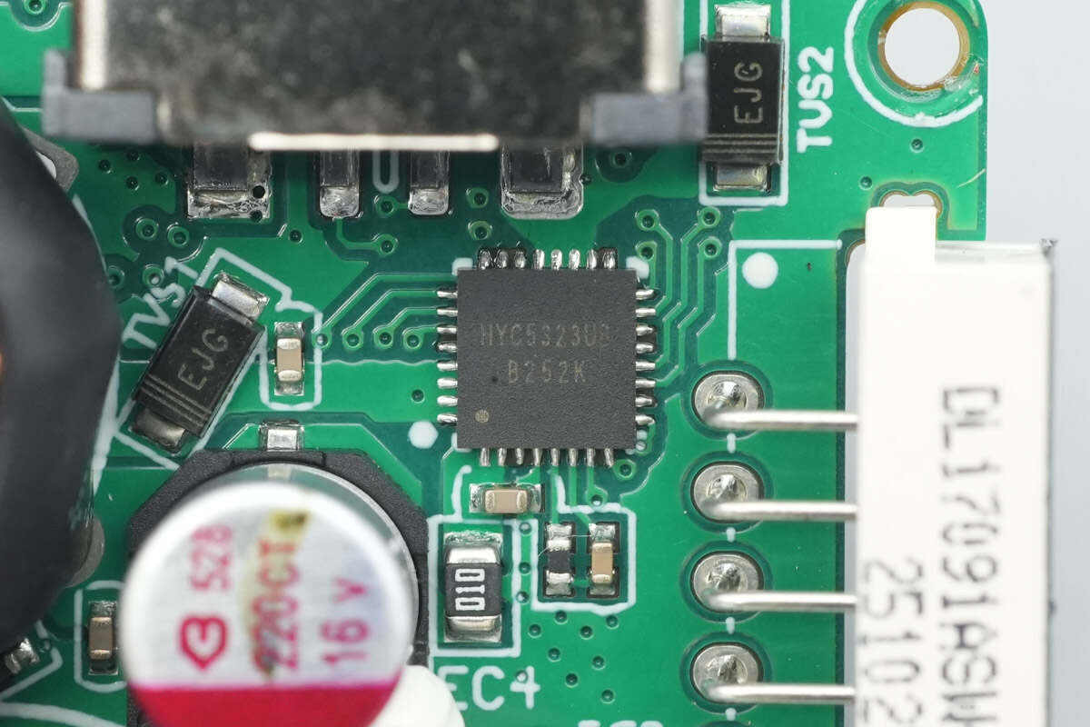 Teardown of CUKTECH 10 100W Car Charger with Retractable Cable (CC903P)-Chargerlab